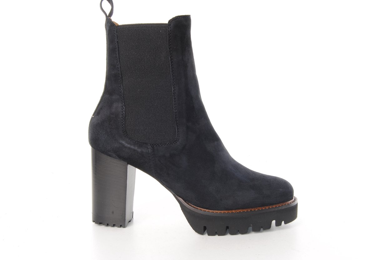 MAURY dames chelsea boot Opinel suède zwart
