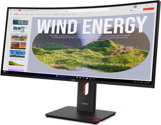 Lenovo ThinkVision T34WD-40 34″ (5/8)
