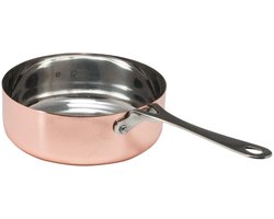 Sauspannetje koper 350ml - Kookpan voor saus en koken - koper.