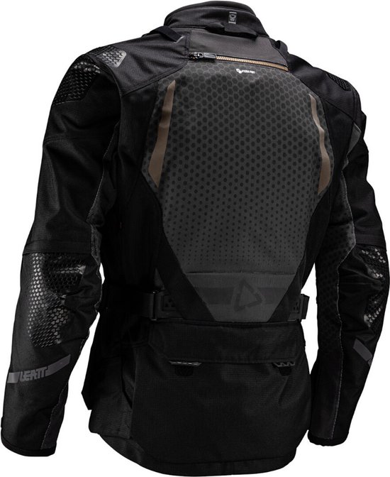 Veste textile imperméable Leatt ADV FlowTour 5.5 Stealth Black - Taille XL - Veste
