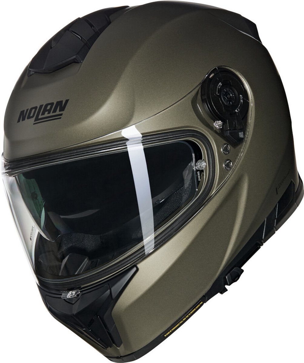 Nolan N80-8 Classico Nobile 315 Stone Mat Integraalhelm - Maat XS - Helm