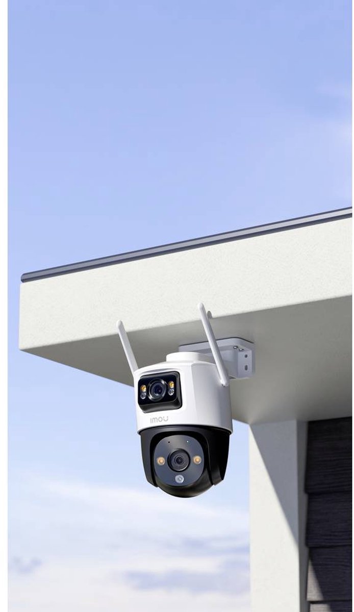 Imou Cruiser Dual 6MP - Beveiligingscamera Voor Buiten - Wit - Camera Met Dubbele Lens (2 x 3MP) - 360° Dekking - Accurate Persoons- En Voertuigdetectie - Met Kleurennachtzicht - Sirene - IP66 Weerbestendig – foto 8