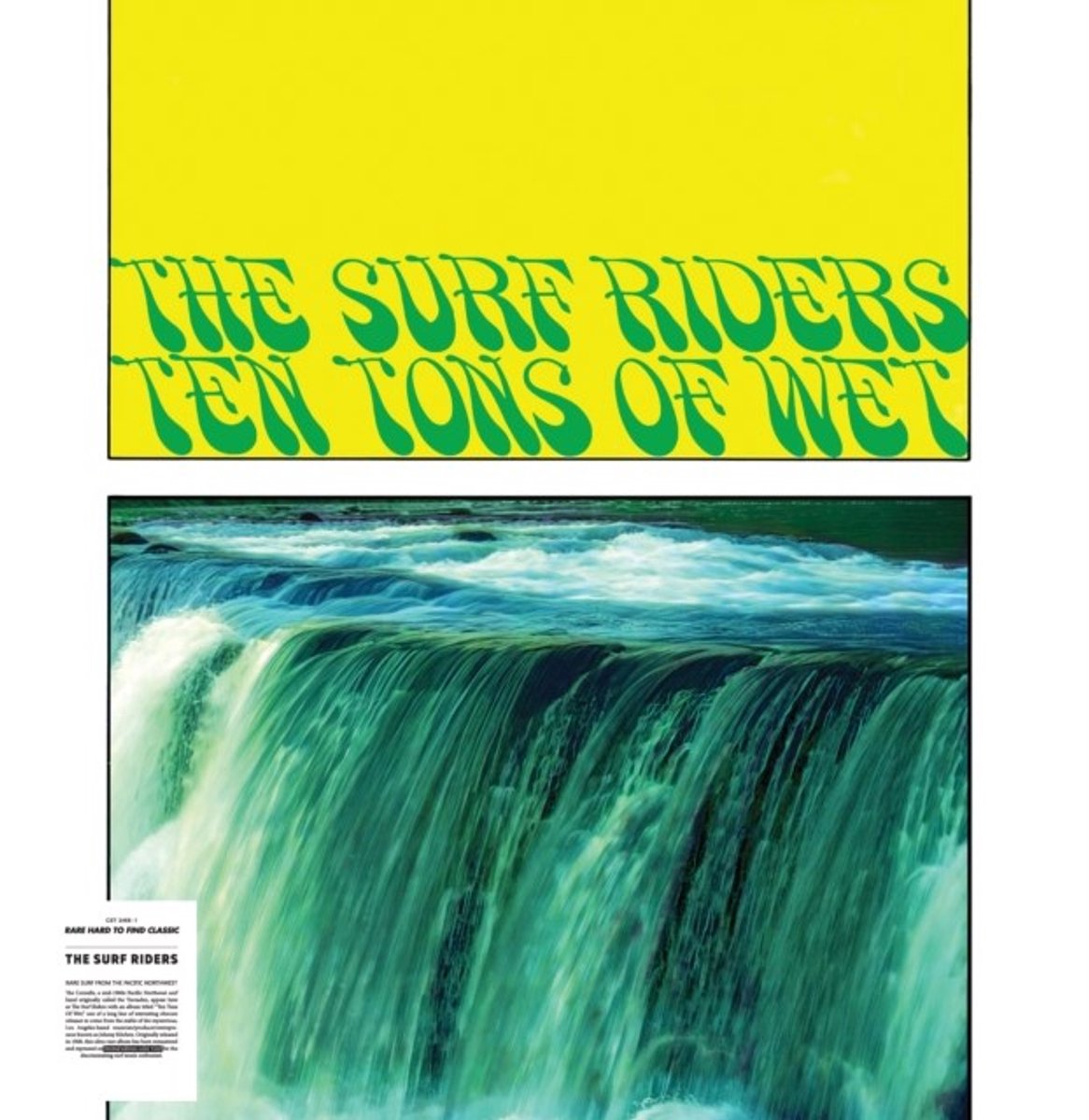 Surf Riders - Ten Tons Of Wet (LP) (Coloured Vinyl)