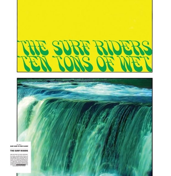 Surf Riders - Ten Tons Of Wet (LP) (Coloured Vinyl)