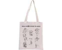 Allecto Plus - Tote Bag geïnspireerd op film met flora - Dystopische actiefilm handtas - Flora liefhebber cadeau