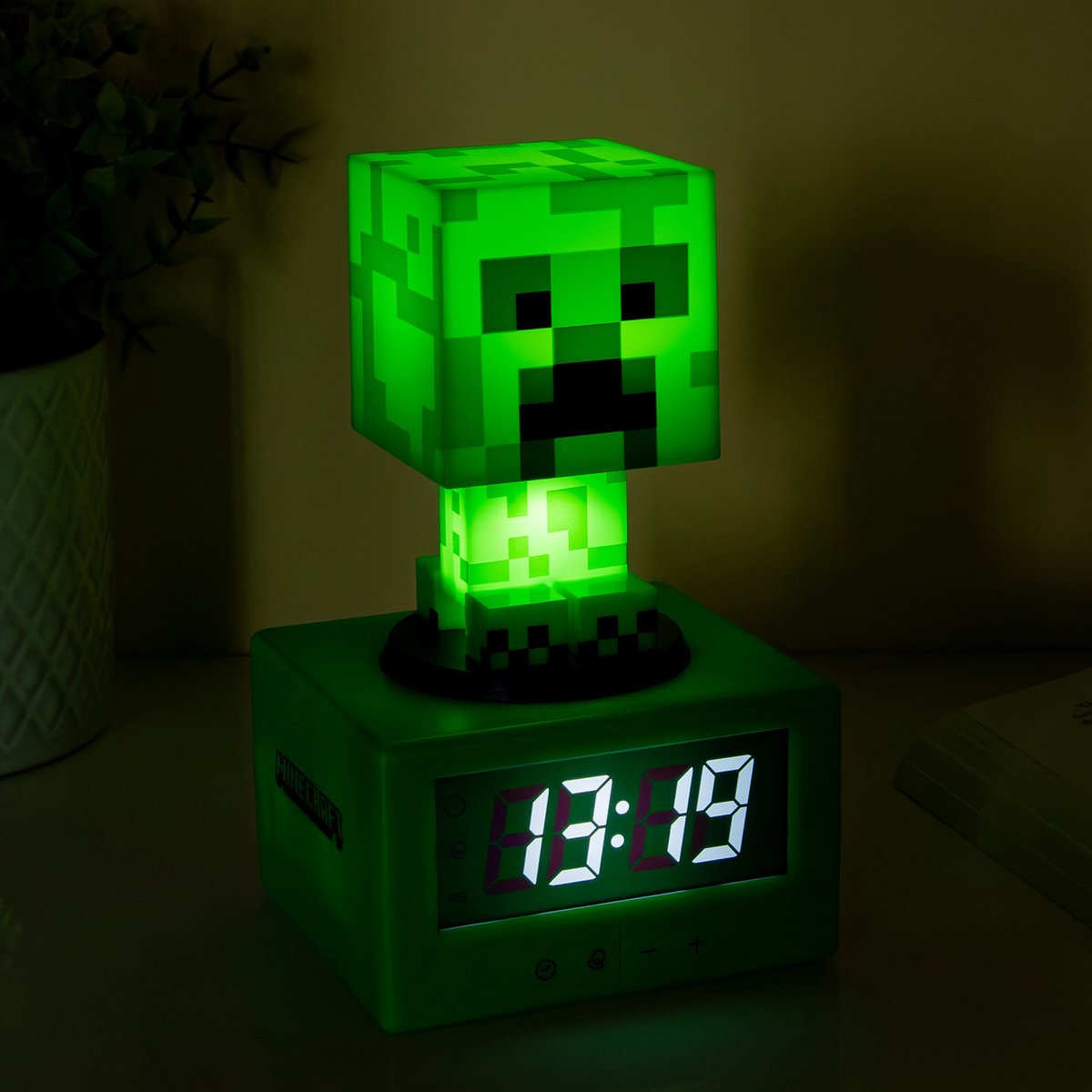 Minecraft - Creeper Icon Alarm Clock
