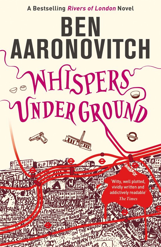 A Rivers of London novel 3 - Whispers Under Ground - cover