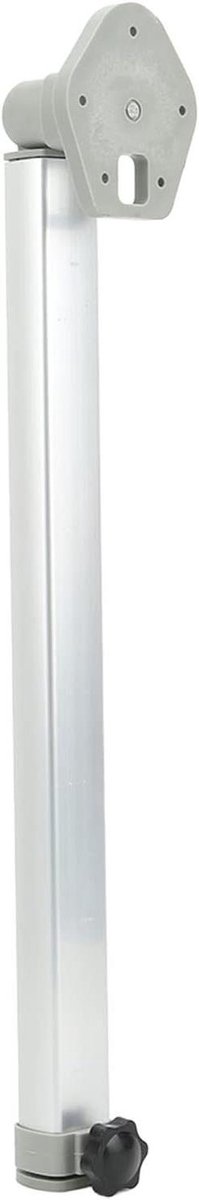 Allecto Plus - Verstelbare inklapbare aluminium tafelpoten - Telescopische steunen 56-91 cm voor campers en boten - Ideaal voor werkruimtes en keukens