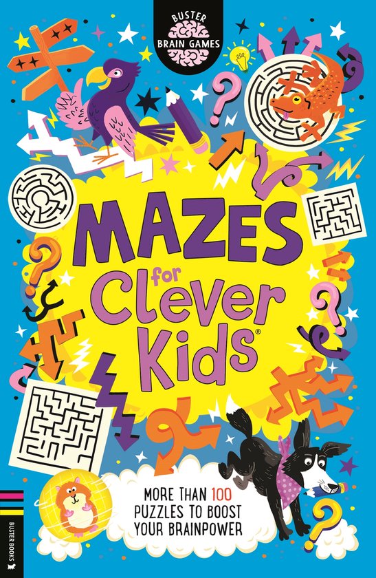 Buster Brain Games- Mazes for Clever Kids®