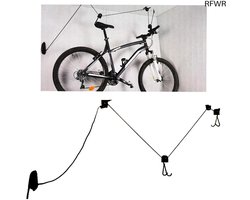 RFWR® Fietsophanging voor volwassenen - Zwart - 15 m