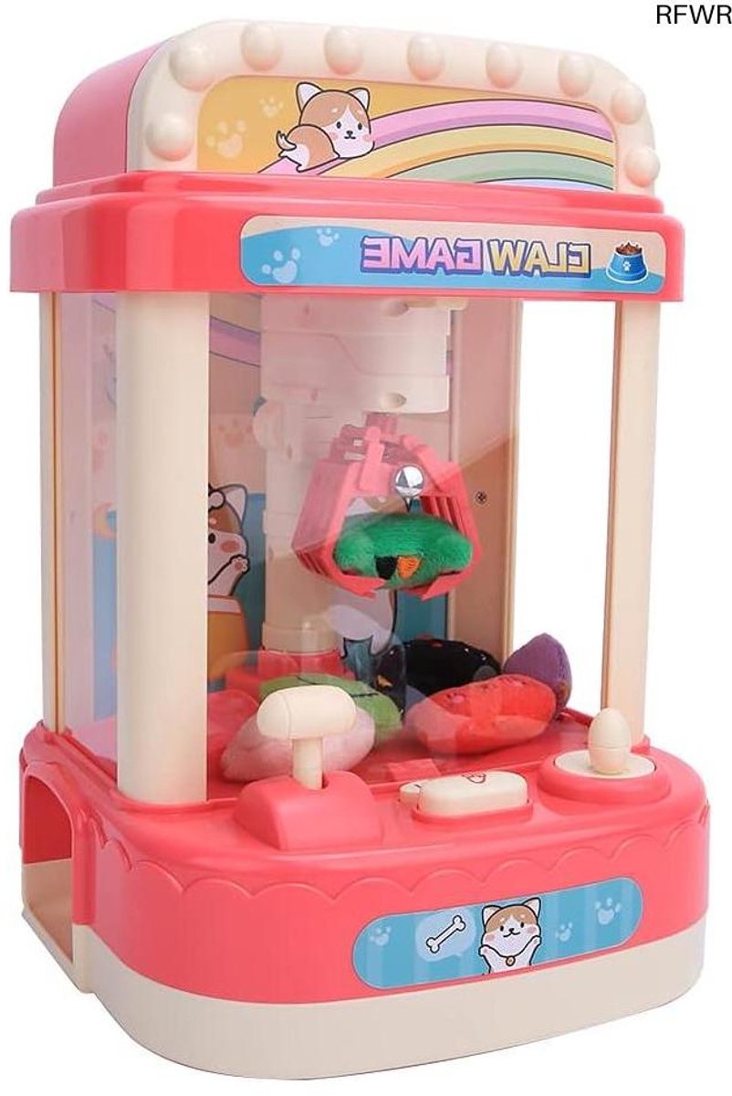 RFWR® Handmatige Mini Grijpmachine met Muziek en Lichten voor Kinderen