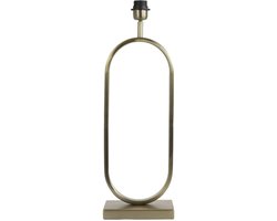 Light & Living Tafellamp Jamiri - Goud - 20x13x55cm - Modern - Woonkamer - Slaapkamer
