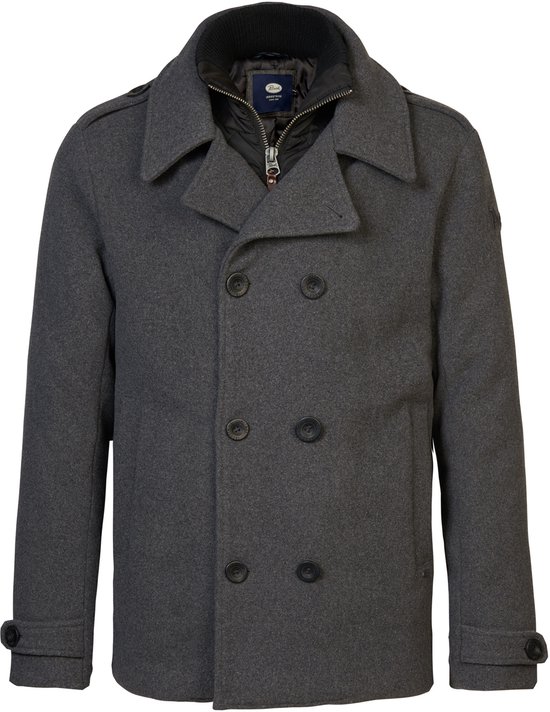 Petrol Industries - Veste caban homme Chequamegon - Grijs - Taille L