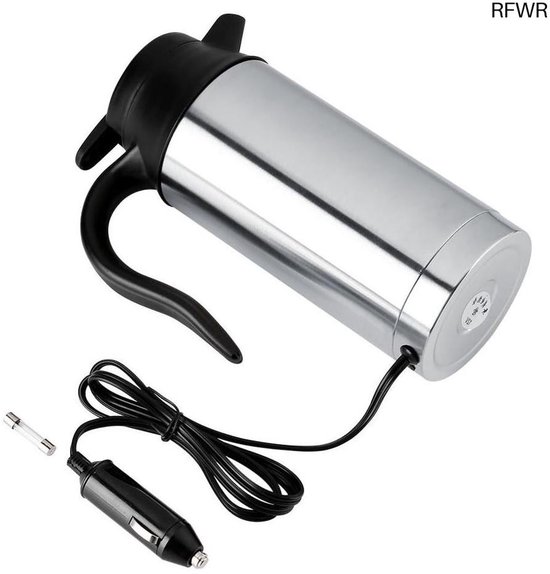 Draagbare Elektrische Waterkoker Voor In De Auto Reissigarettenaansteker Voor In De Auto Dc24v Waterkokers Snel Kokend Voor Thee En Koffie 750ml Automatische Uitschakelingen 2