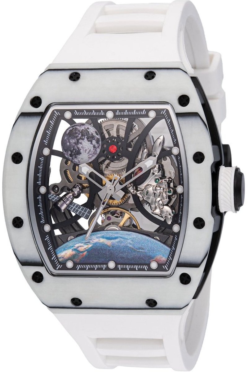 Invicta S1 Rally 49012 Heren Horloge - Waterdicht - Analoog - Automatisch Uurwerk - Roestvrij Staal met zwarte Wijzerplaat - 41mm