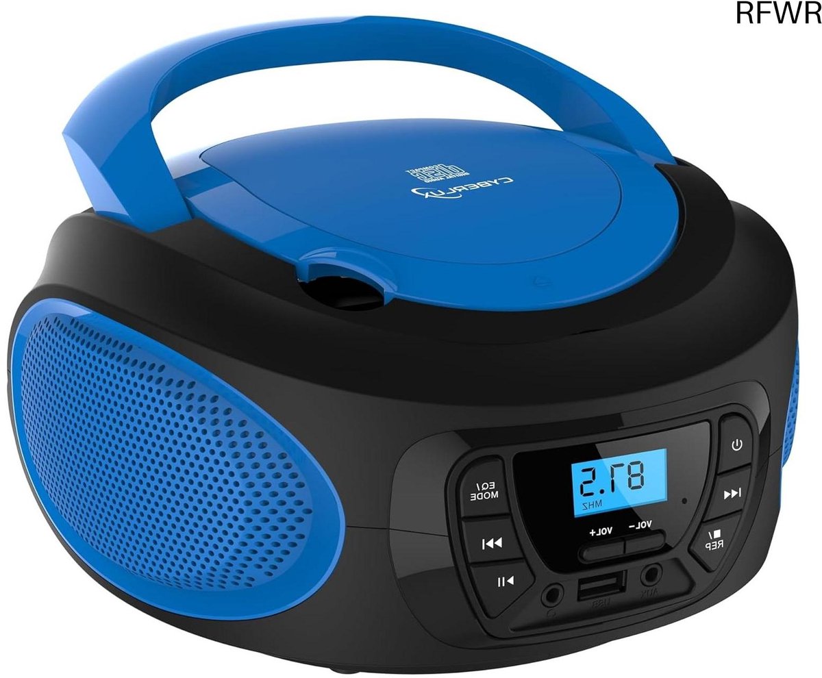 RFWR® Draagbare CD-speler met FM-radio en USB-aansluiting