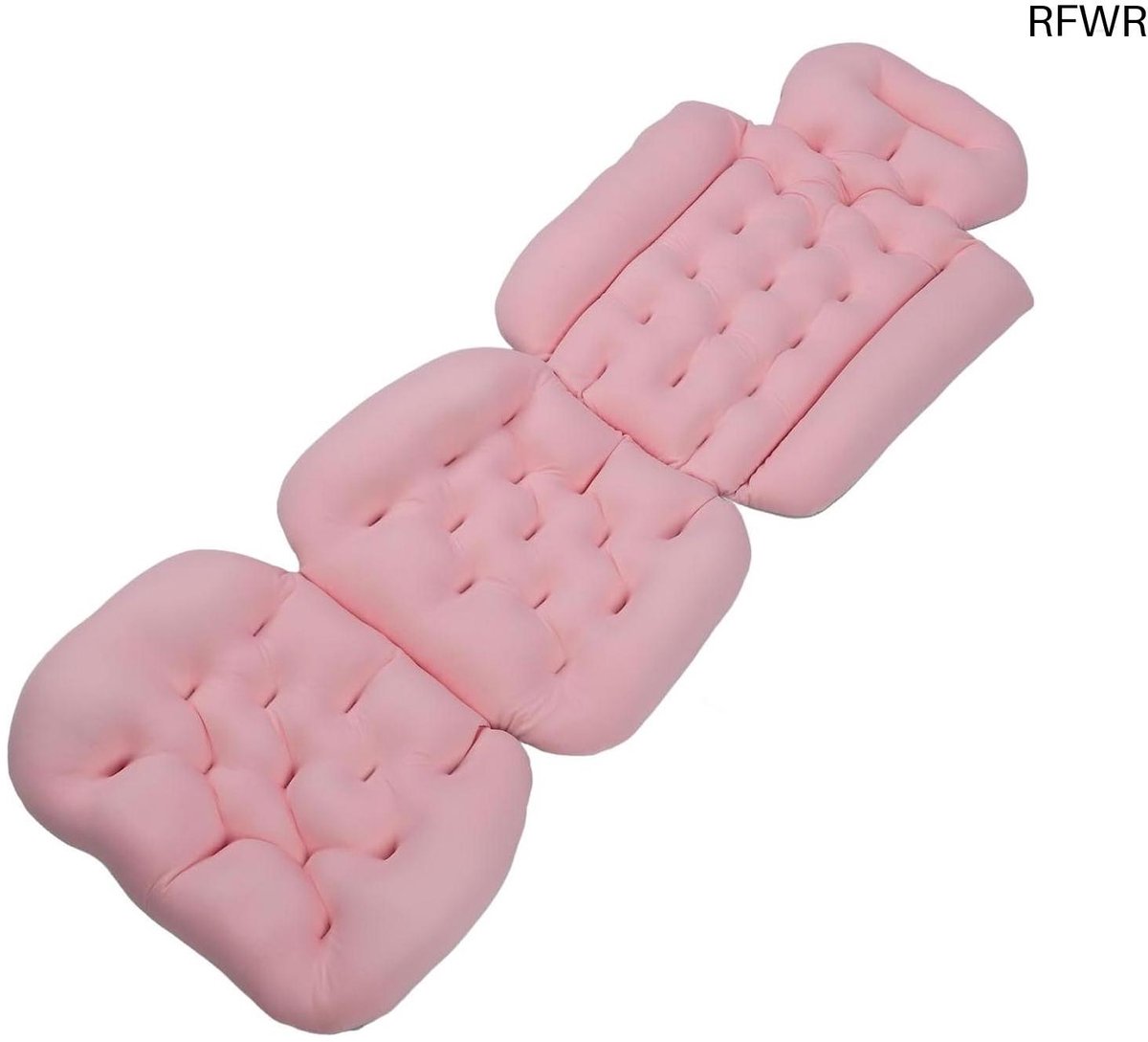 RFWR® Ergonomisch Badkussen voor Volledig Lichaam met Antislip, Afneembaar en Wasbaar