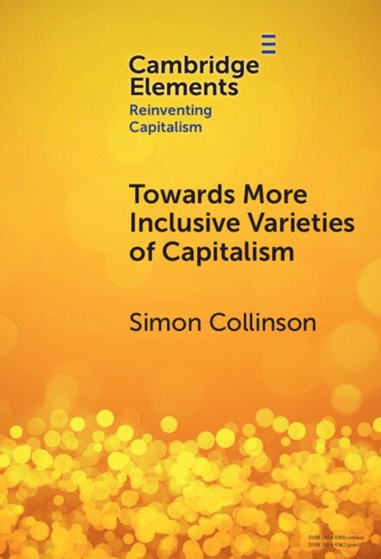 Elements in Reinventing Capitalism - Towards More Inclusive  ... - cover