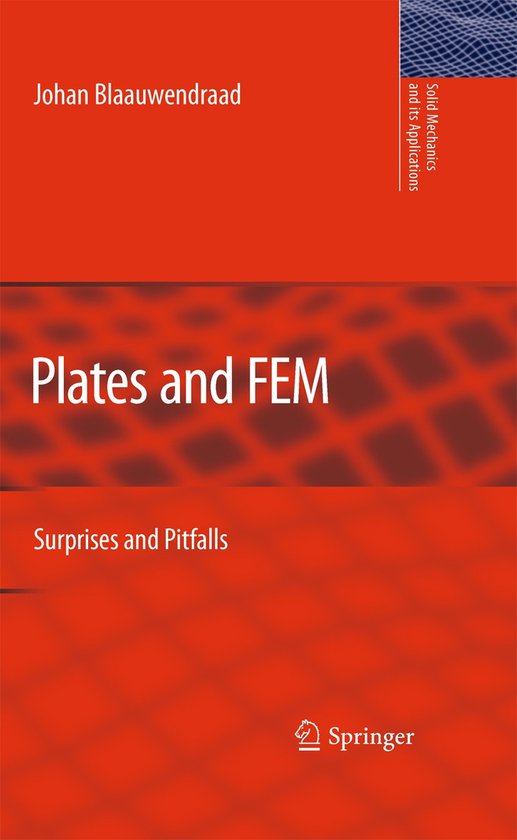 Solid Mechanics and Its Applications171- Plates and FEM - cover