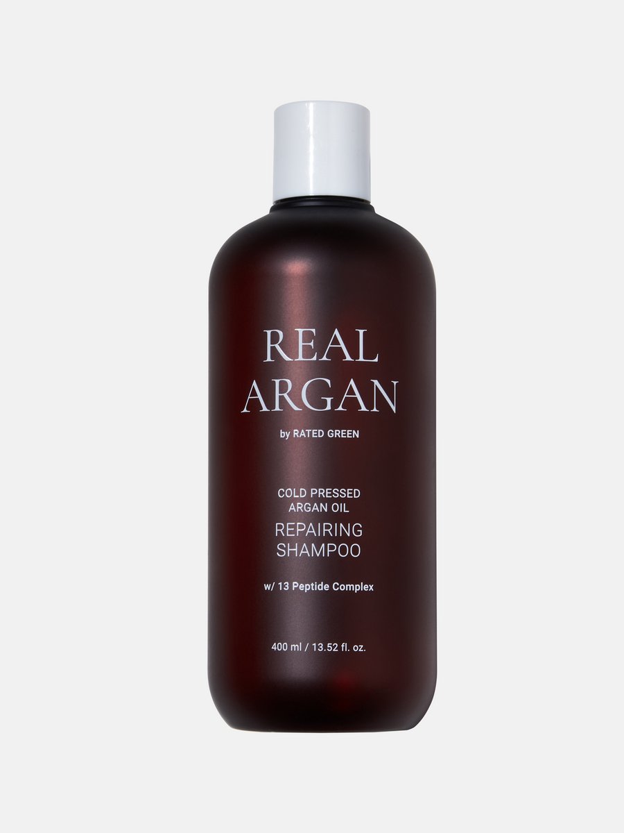 Rated green REAL ARGAN repairing shampoo 400 ml