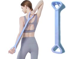 Weerstandsbanden, elastische banden, rekbanden voor armen, schouders, rug, benen, bovenlichaamtrainingsapparatuur, draagbare yoga-oefeningen voor thuis, Pilates-rektouw