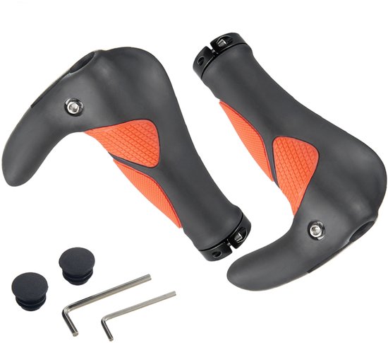 Poignées Ergonomiques Antidérapantes VTT Route 22-23 Mm Poignées De Guidon Vélo Ergonomiques - Caoutchouc Souple Antidérapant - Pour VTT, Vélo De Route - Avec Embouts Poignées Vélo Poignées Ergonomiques Antidérapantes VTT Route 22-23 Mm Poignées De Guidon Vélo Ergonomiques - Caoutchouc Souple Antidérapant - Pour VTT, Vélo De Route - Avec Embouts Poignées Vélo