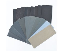 Schuurpapier set - 10 stuks - Korrel P800 P1000 P2000 P3000 P5000 P7000/Auto polijsten / Meubels / Metaal