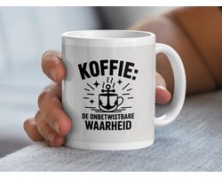 Koffie De Onbetwistbare Waarheid Mok, Koffie Anker Design, Koffie Mok Geschenk, Koffieliefhebber Cadeau, Grappige Koffie Mok, Koffie