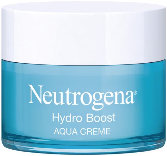 Neutrogena Hydro Boost Aqua Crème - gezichtscrème - verzorging - dagcrème - voor droge huid - parfumvrij - 1 x 50 ml