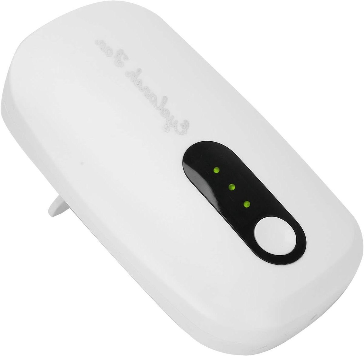 Oplaadbare mini-USB ventilator voor wimperverlenging - wit - draagbare haardroger met drogende functie