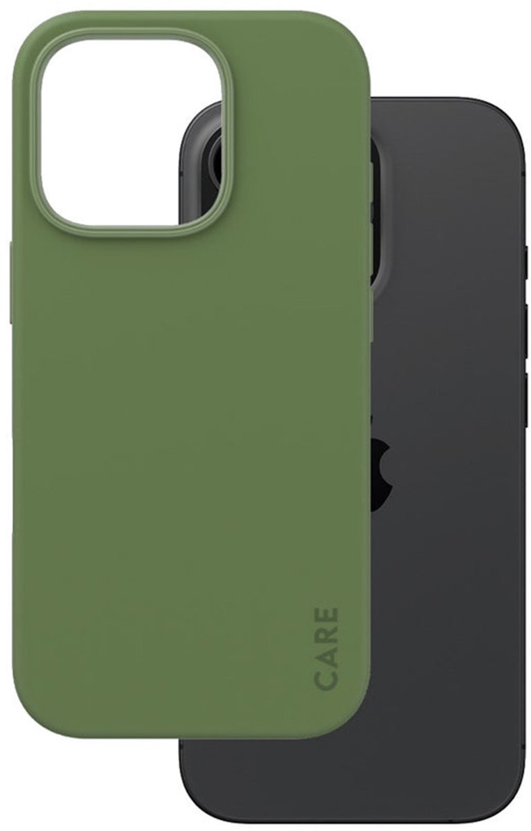 CARE by PanzerGlass Fashionable Case - Groen w. MagSafe iPhone 16 Pro