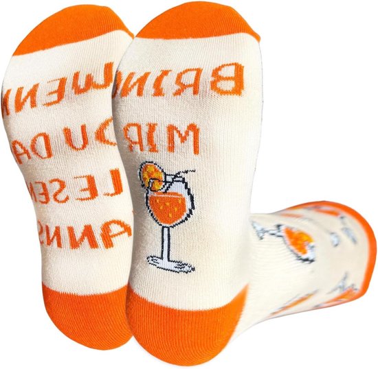 TwoSocks - Grappige sokken voor dames en heren - cadeau - één maat