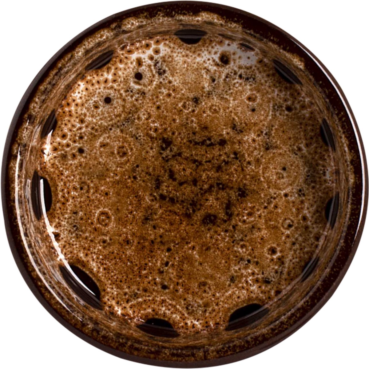 Graupera Ovenschaal Sabana 10 x 2.6 cm Wit Bruin