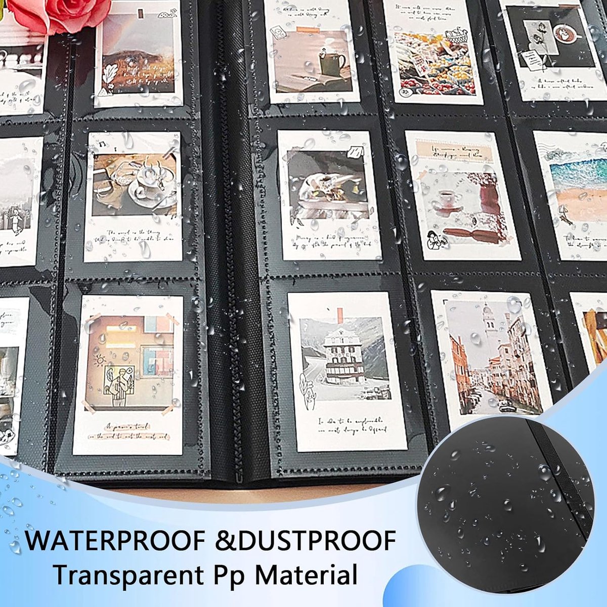 FYSL Verzamelkaartenalbum 360 vakken, transparant FYSL Verzamelkaartenalbum 360 vakken, transparant