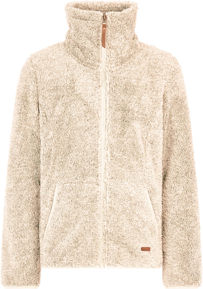 Protest Riri Fleece vest Meisjes High-pile fleece Rits Kitoffwhite