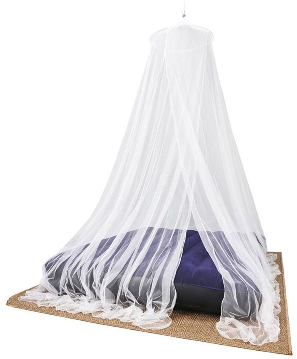 Redcliffs Muskietennet/klamboe - wit - 60 x 250cm - polyester - hangen -