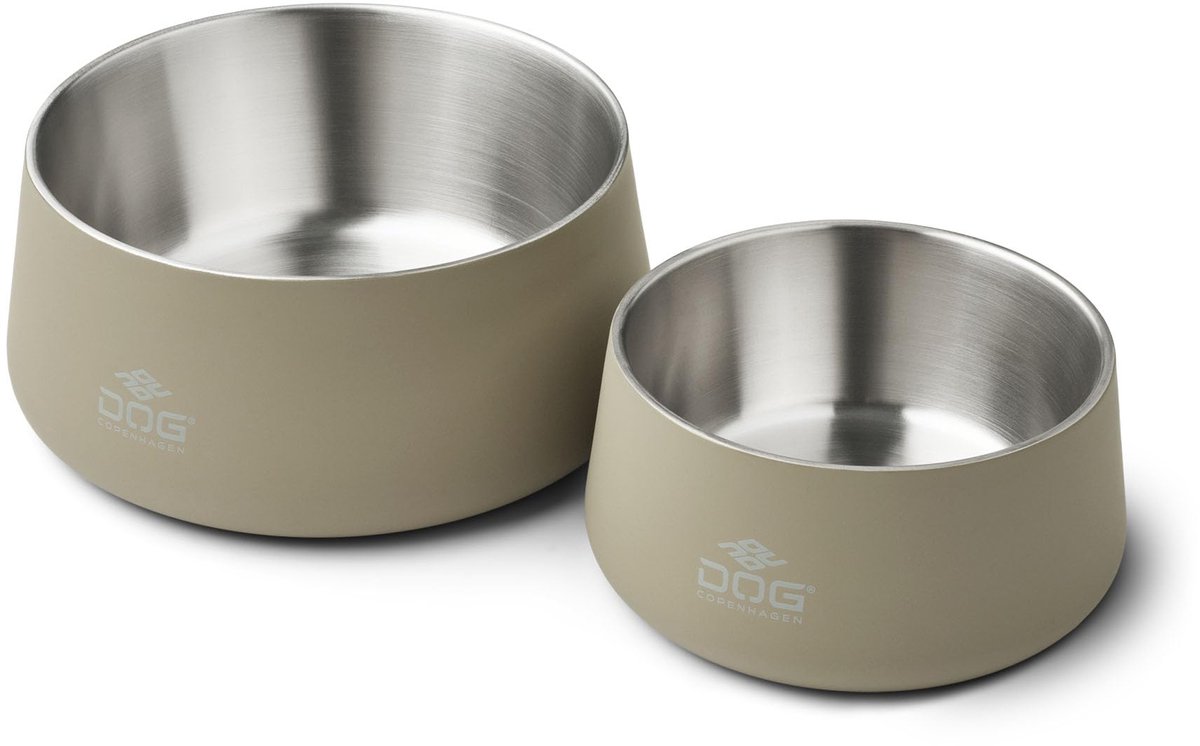 DOG Copenhagen Voerbak Vega Cool Grey Maat S