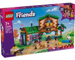 Product afbeelding van LEGO® Friends Ponyboerderij en Stal Bouwset - 42654