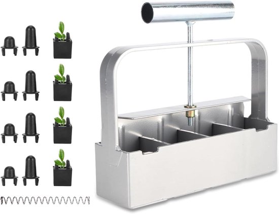 Generic Handmatige Bodemblokker Duurzame Stalen Bodemblokmaker
