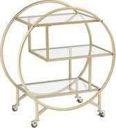 Bol.com Beliani COLTON - Keukentrolley - Goud - IJzer aanbieding