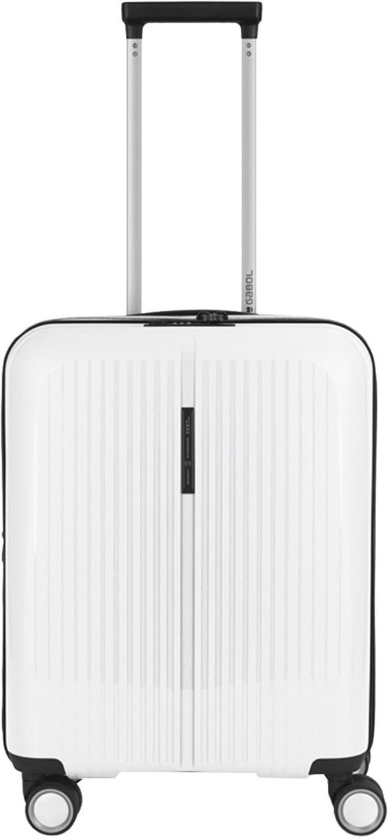 Gabol Brooklyn Cabin Trolley Expandable white