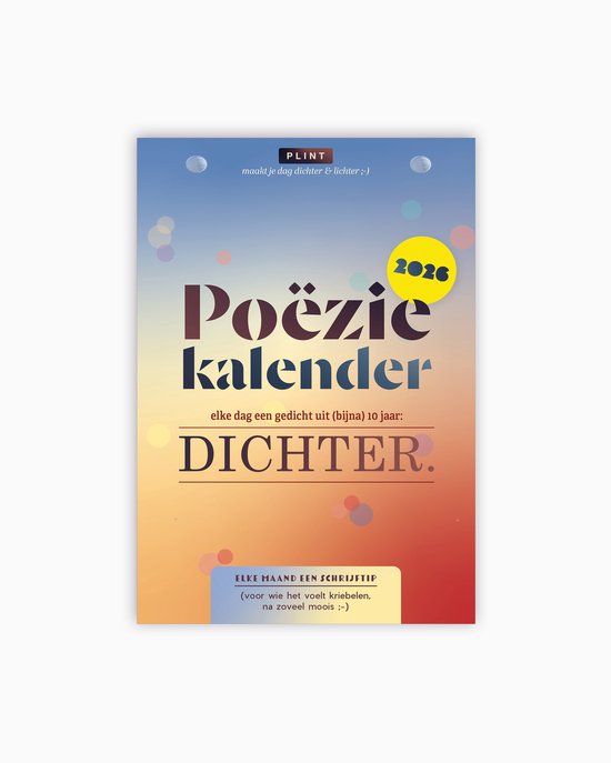Plint - DICHTER. poëziekalender 2026