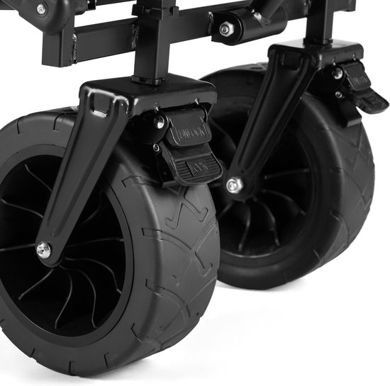 Outtec® Opvouwbare Bolderkar, Bolderwagen, Boodschappenwagen - 100 liter - tot 100 kg - 91x59x52 cm - voor Boodschappen & Kamperen van Outtec — afbeelding 5