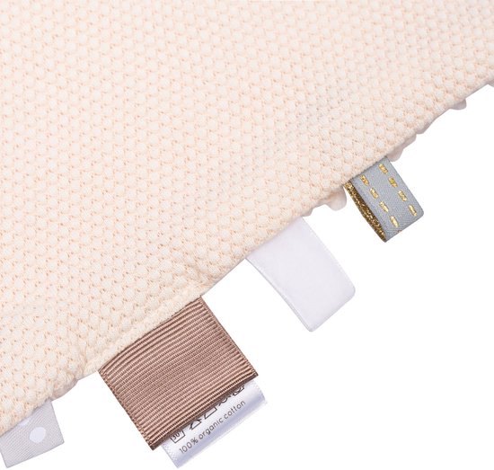 Snoozebaby Cloth Sweet Dreaming (25 x 25 cm), Peach Blush