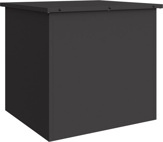 Boîte de Rangement Extérieure Argent 55 x 50,5 x 50 cm Acier vidaXL