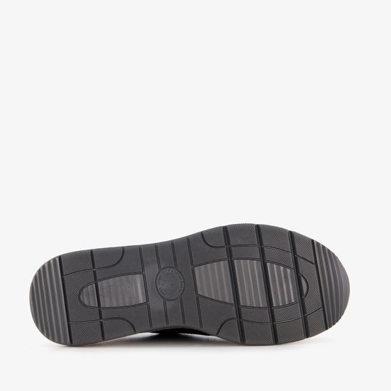 Baskets femme Hush Puppies en cuir noir marron - Pointure 36 - Semelle amovible