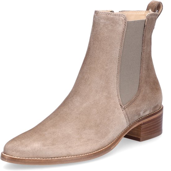 Bottines Chelsea femme Paul Green beiges bol