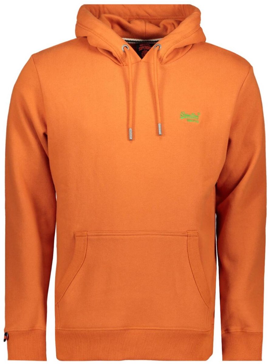 Superdry Trui Essential Logo Hoodie Hb M2014404a 9rf Autumn Glaze Mannen Oranje