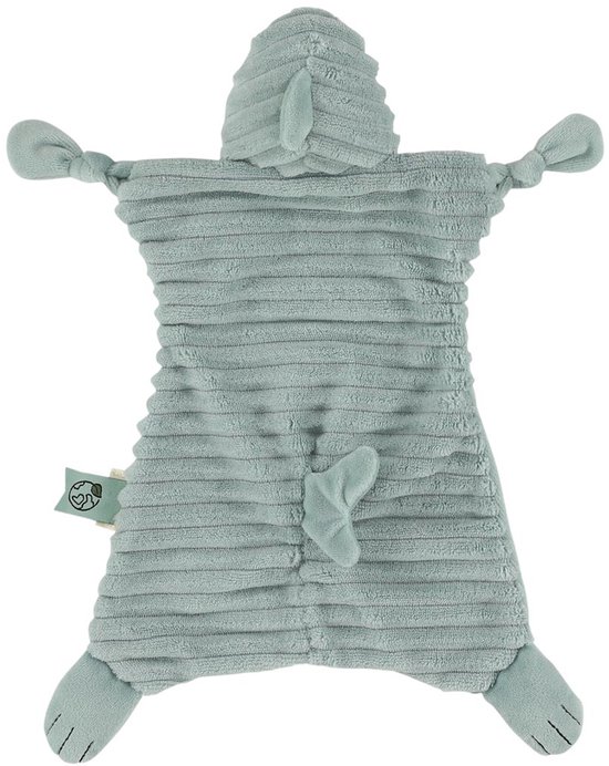 Trixie Baby Knuffeldoekje Mr. Shark - 0m+ - Met fopspeenlus - Gerecycleerde stof van Trixie — afbeelding 4