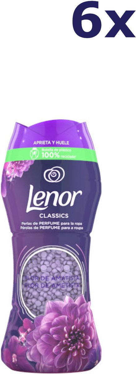 6x Lenor Geurbooster - 13sc 210gr amethyst flower